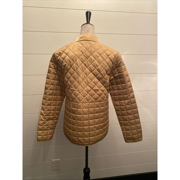 Rebecca Minkoff Tan Diamond Quilted Short Jacket, M, NWT $228.00 - Picture 7 of 10